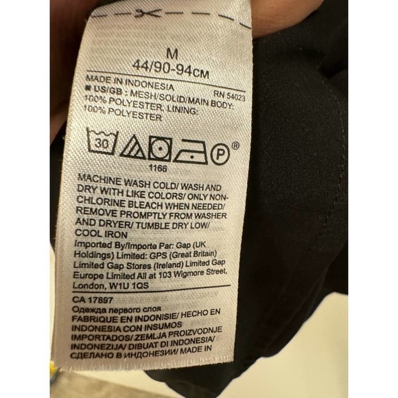 Banana Republic Sleeveless Black Work Top Woven Blouse Size Medium - Picture 5 of 5